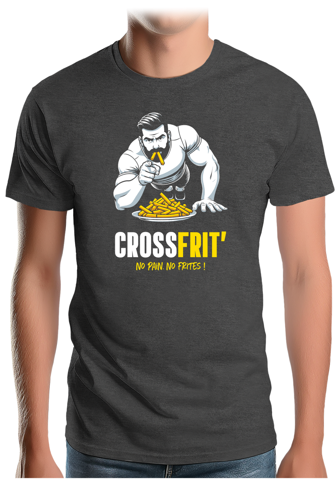T-Shirt Homme Crossfit version Crossfrit'