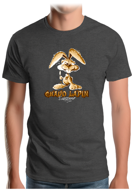 T-Shirt Homme Chaud lapin s'abstenir