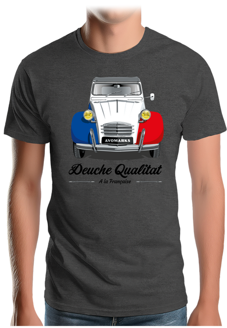 T-Shirt Homme 2 CV qualité à la française