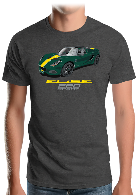T-Shirt Homme Voiture Elise 220 Sport british