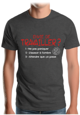 T-Shirt Homme Pas envie de travailler