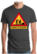 T-Shirt Homme Esprit D'équipe