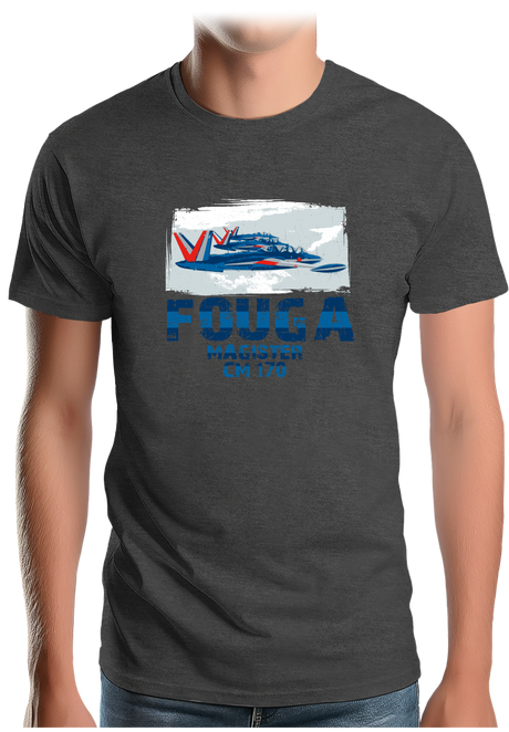 T-Shirt Homme Avion Fouga Magister