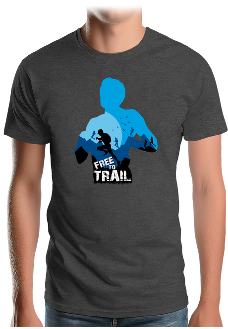 T-Shirt Homme Trail montagne