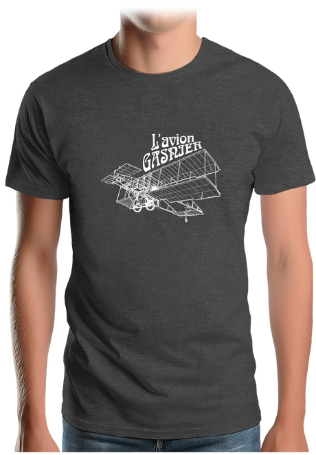 T-Shirt Homme Avion Rene Gasnier