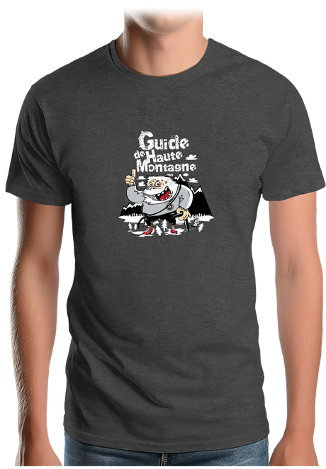 T-Shirt Homme Guide de haute montagne