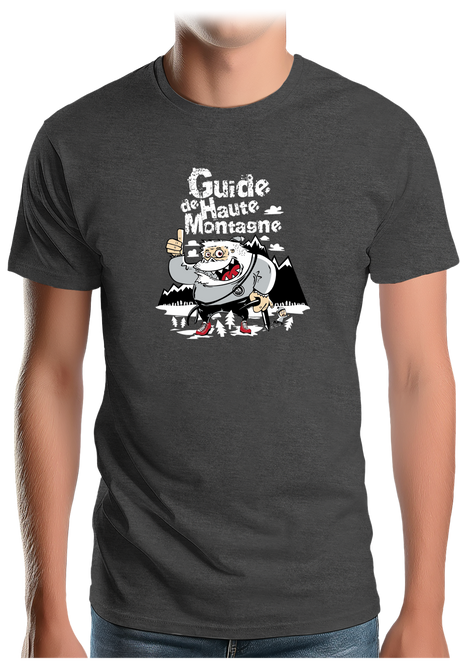 T-Shirt Homme Guide de haute montagne