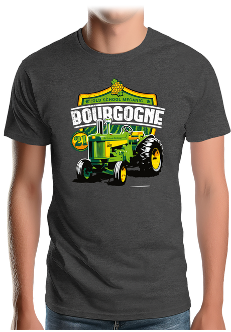 T-Shirt Homme Tracteur Old school Mecanic