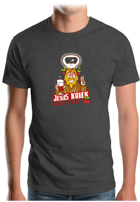 T-Shirt Homme La bière Jesus Kriek