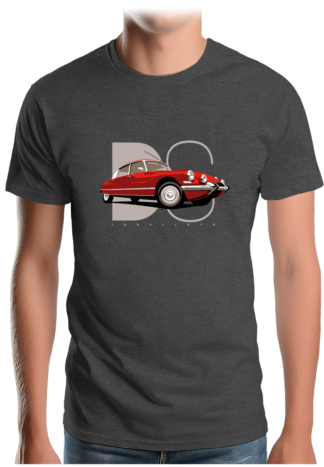 T-Shirt Homme Voiture Ancienne Vintage