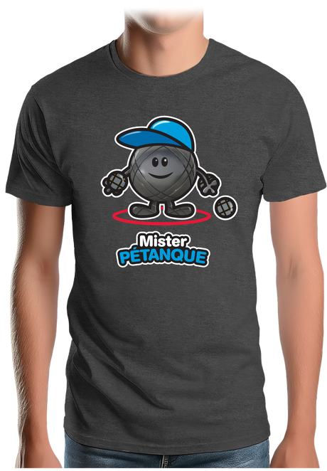 T-Shirt Homme Mister pétanque