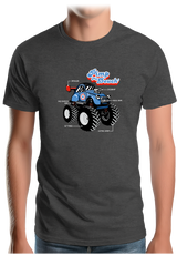 T-Shirt Homme Monster Deuch