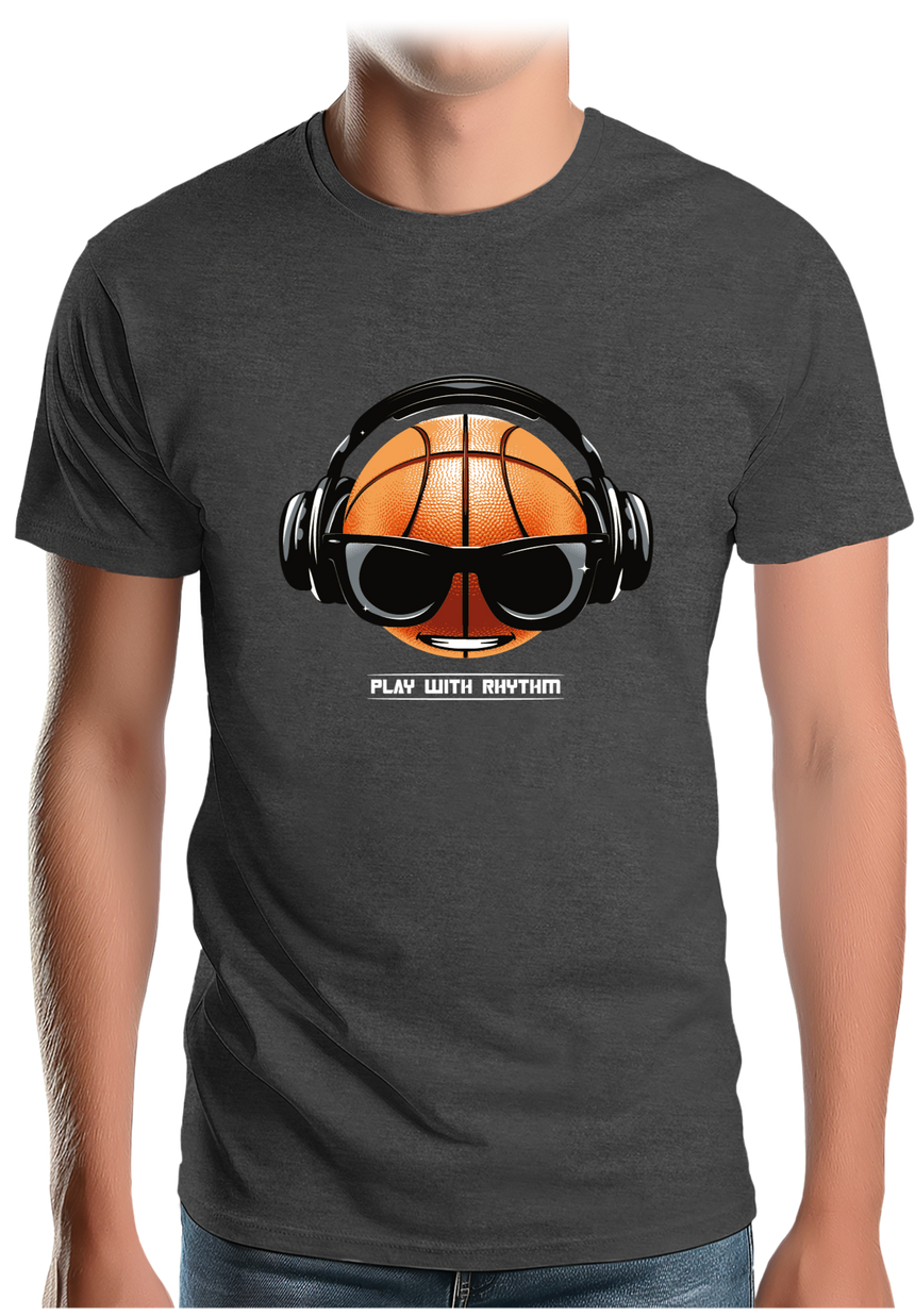 T-Shirt Homme Play basket with rhythm