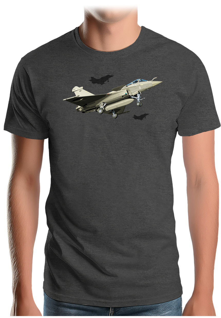 T-Shirt Homme L'avion de chasse français