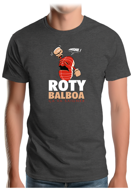 T-Shirt Homme Boxeur Roty Balboa