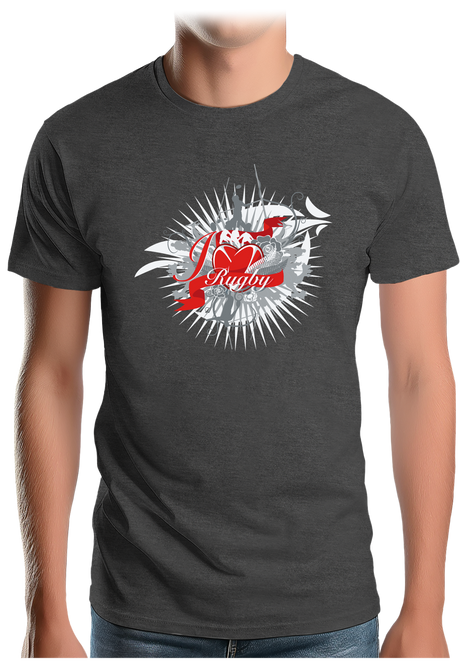 T-Shirt Homme Rugby Love