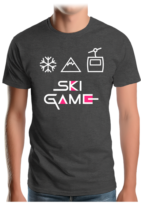 T-Shirt Homme Ski game