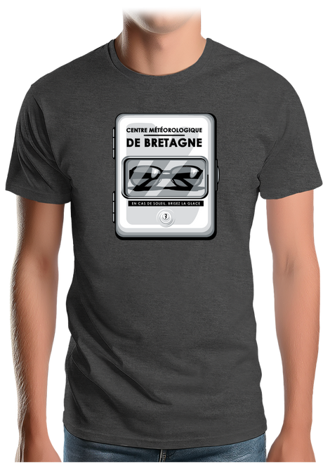 T-Shirt Homme Lunette de soleil Bretonne