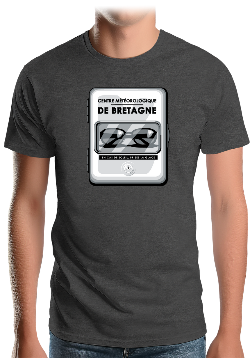 T-Shirt Homme Lunette de soleil Bretonne