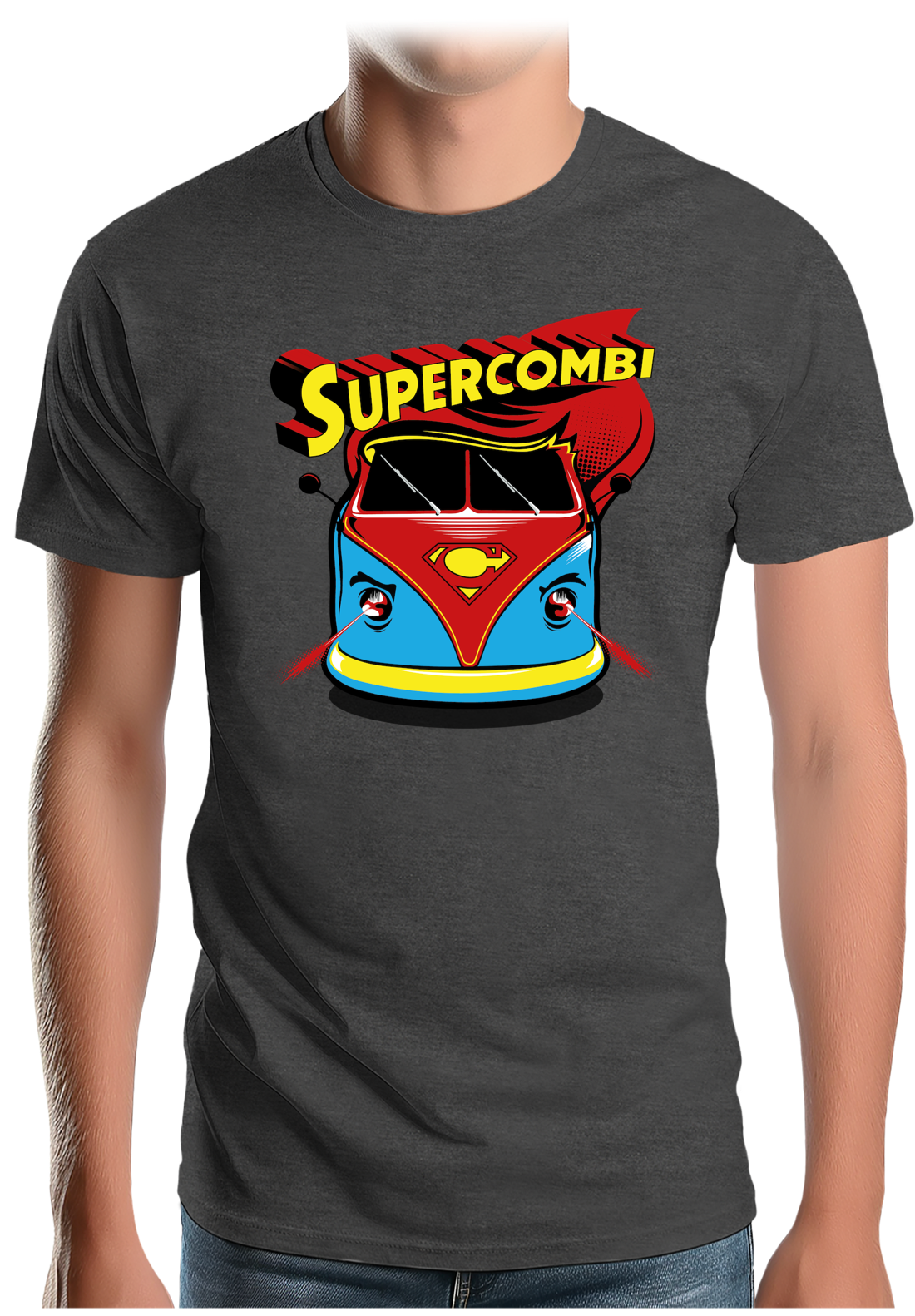 T-Shirt Homme Le combi des Super héros