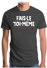 T-Shirt Homme Fais le toi même moi je suis à la retraite