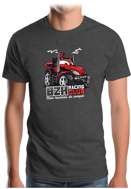 T-Shirt Homme Tracteur breton de compétition
