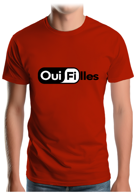 T-Shirt Homme Oui filles