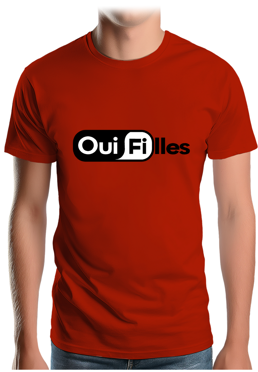 T-Shirt Homme Oui filles