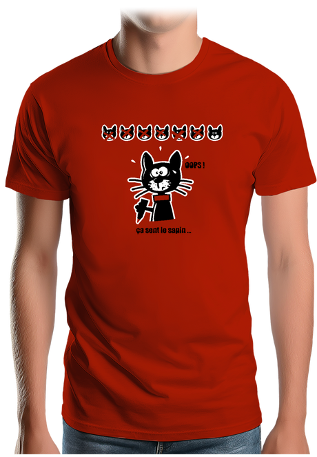 T-Shirt Homme Vie De Chat