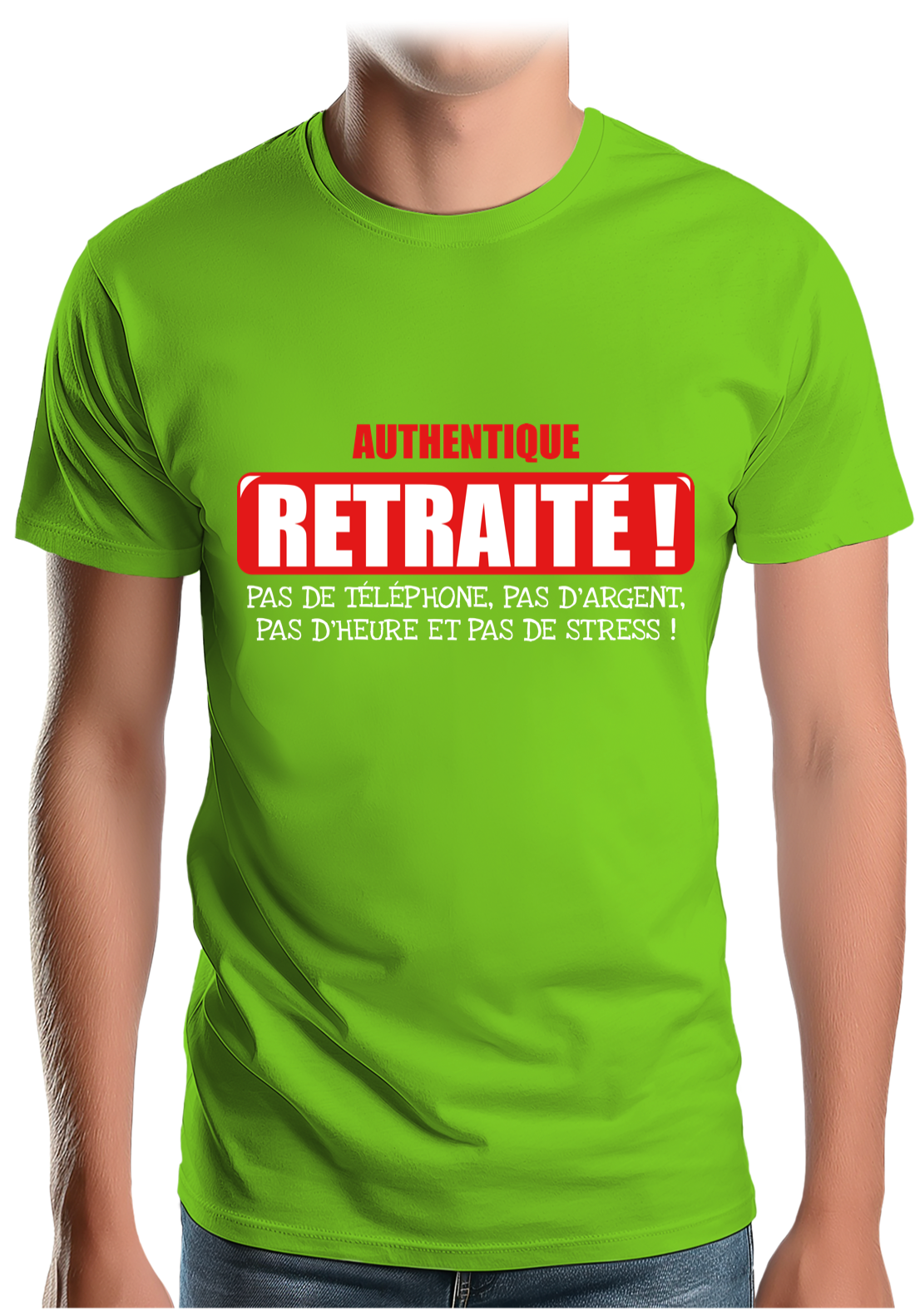 T-Shirt Homme La vérité sur les retraités