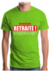 T-Shirt Homme La vérité sur les retraités