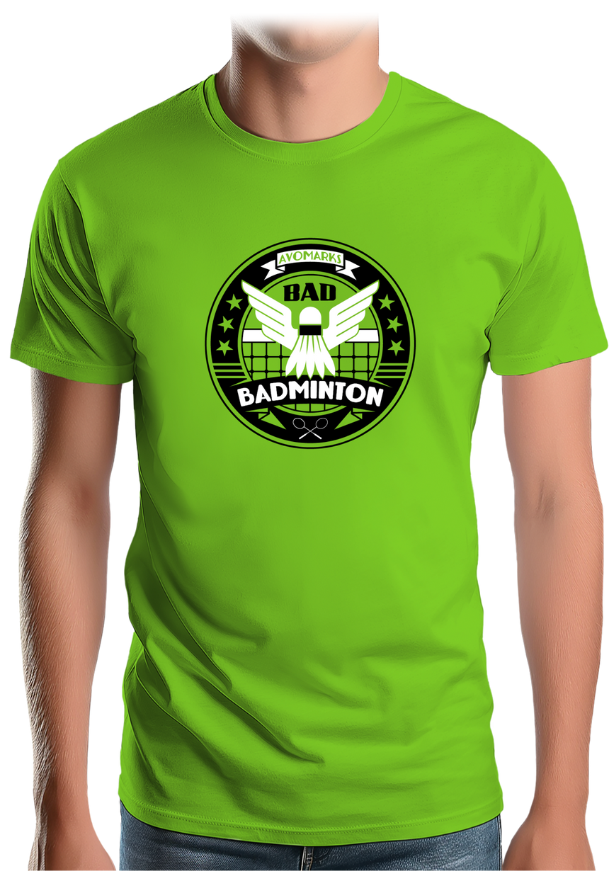T-Shirt Homme Bad badminton university