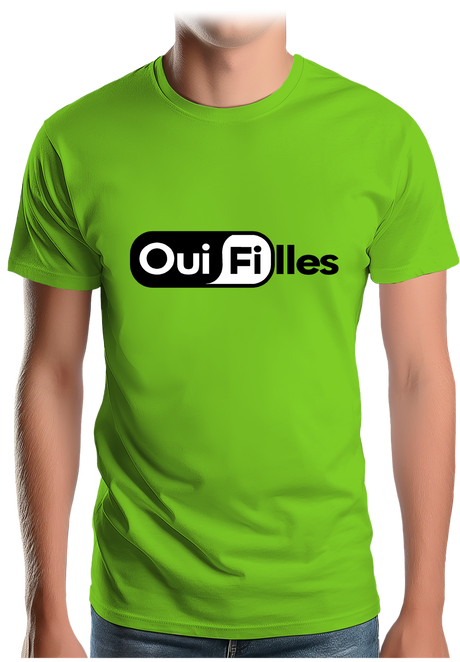 T-Shirt Homme Oui filles