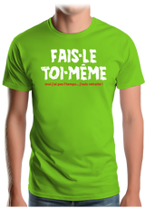 T-Shirt Homme Fais le toi même moi je suis à la retraite