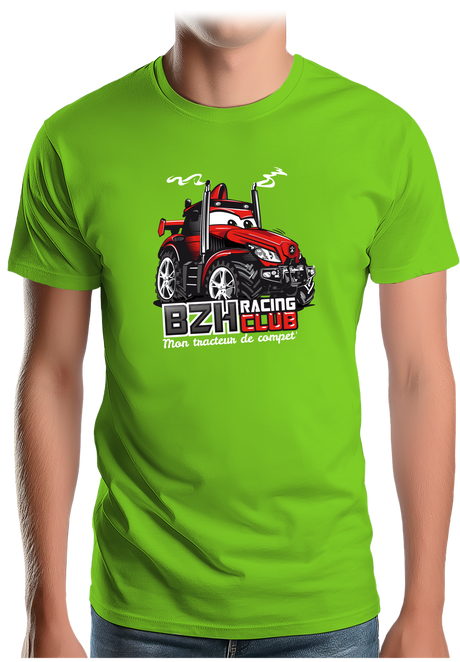 T-Shirt Homme Tracteur breton de compétition