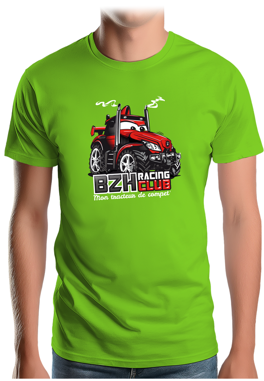 T-Shirt Homme Tracteur breton de compétition