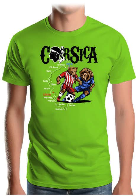 T-Shirt Homme L'ultra Corsica Foot