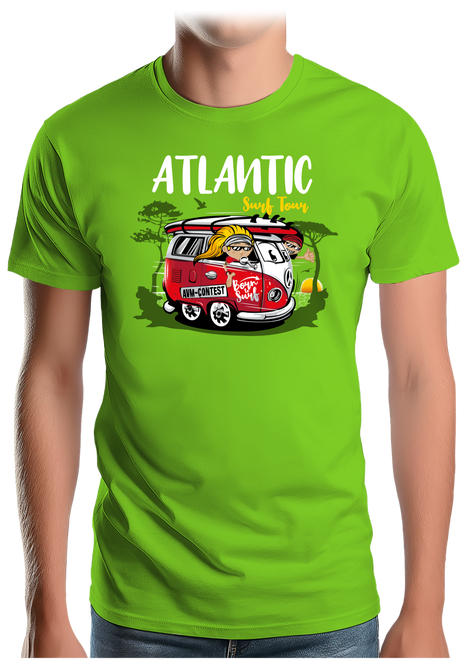 T-Shirt Homme Le van des surfeurs