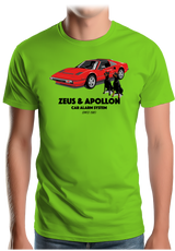 T-Shirt Homme Zeus et Apollon Voiture Alarme
