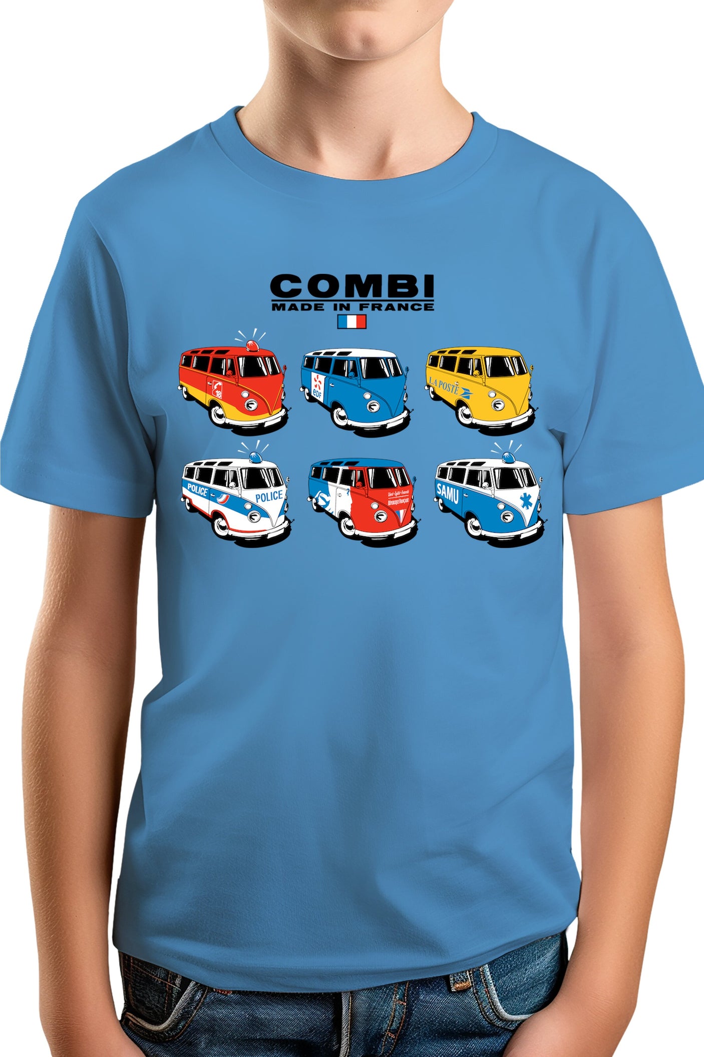 T-Shirt Garçon Les combis van France
