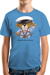T-Shirt Garçon Ourson marin d'eau douce