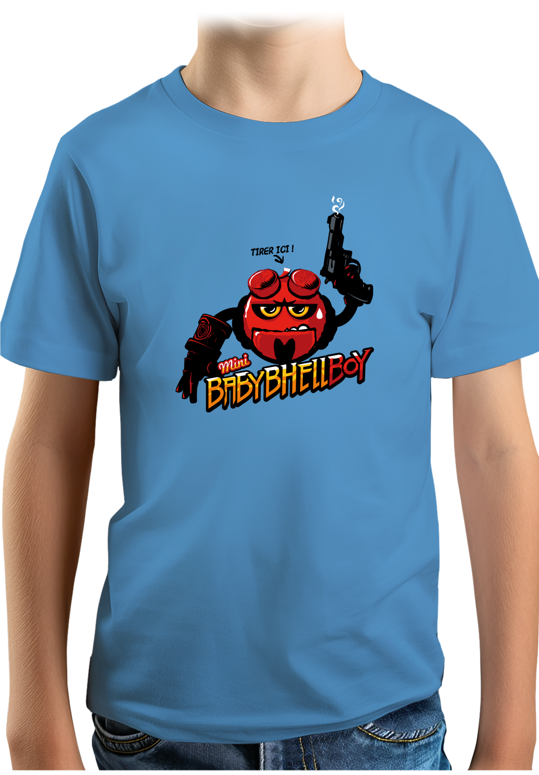 T-Shirt Garçon Baby Hell boy fromage à déguster