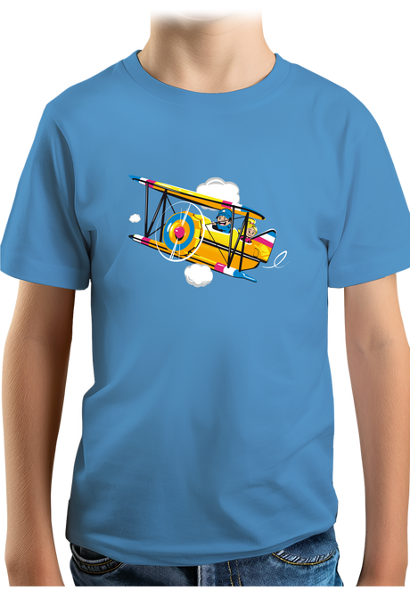 T-Shirt Garçon Balade En Avion