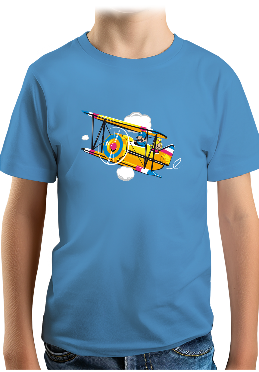 T-Shirt Garçon Balade En Avion