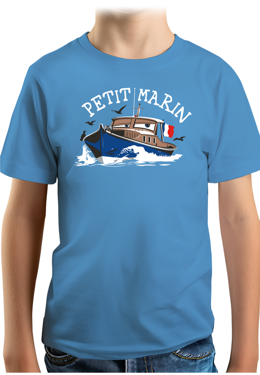 T-Shirt Garçon Bateau petit marin film