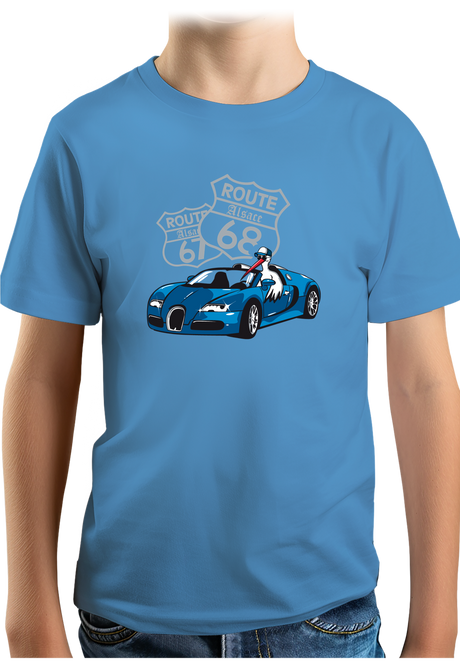 T-Shirt Garçon La Route de Molsheim
