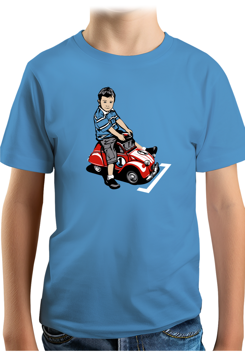 T-Shirt Garçon Ma première voiture 2CV