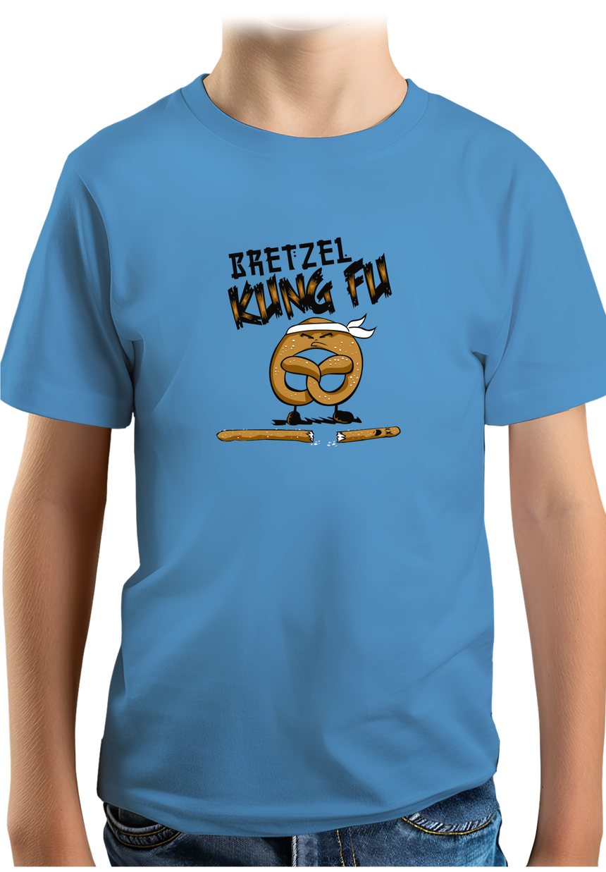 T-Shirt Garçon Le Bretzel est plus fort que le Stick