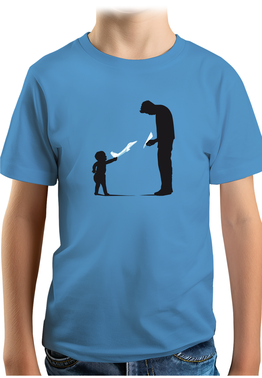 T-Shirt Garçon Père Et Fils Avion