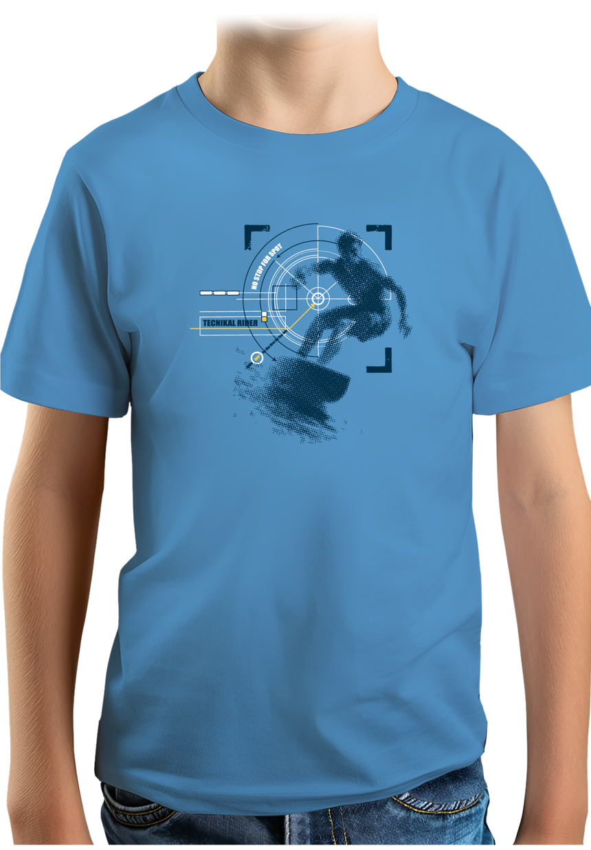 T-Shirt Garçon Tecknical Rider